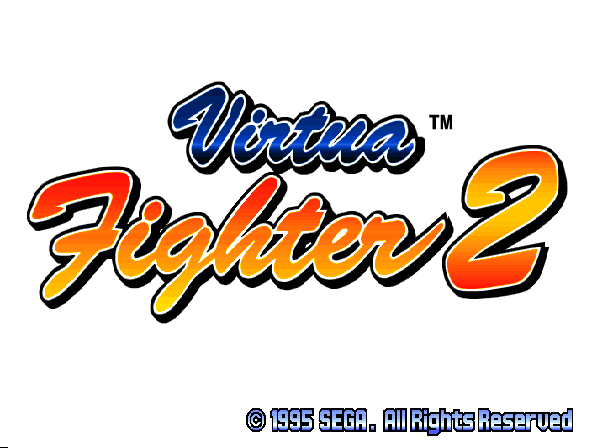 Virtua Fighter 2 (US) Title Screen